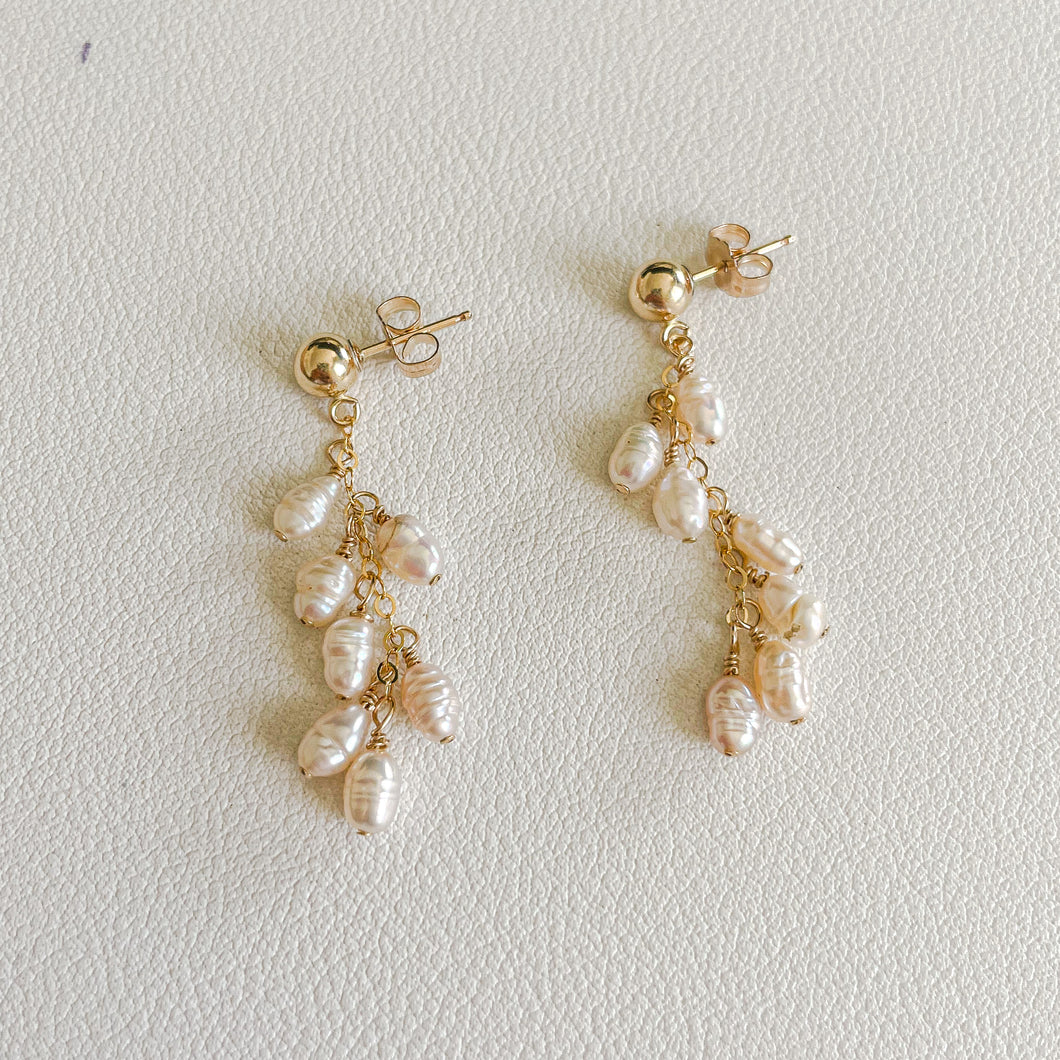 Pearl Berries Earrings