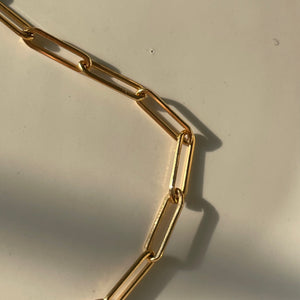 Jumbo Paperclip Link Bracelet