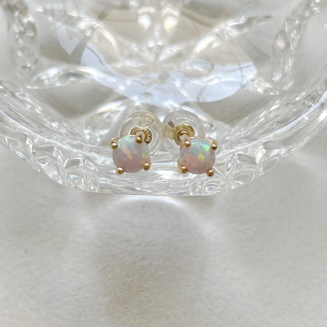 Opal Stud Earrings