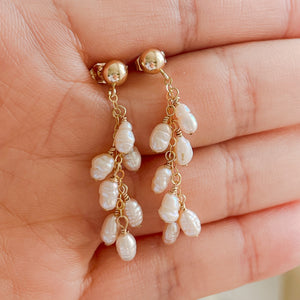Pearl Berries Earrings