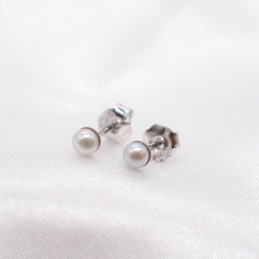 Petite Pearl Studs
