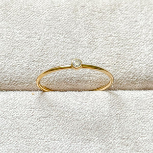 Petite Bezel Ring